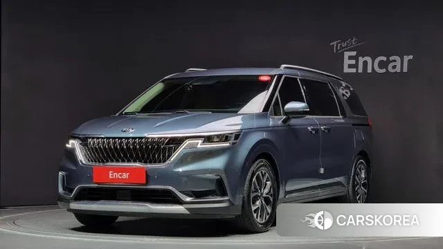 Kia Carnival 4th generation 2020 Синий нефрит из Кореи