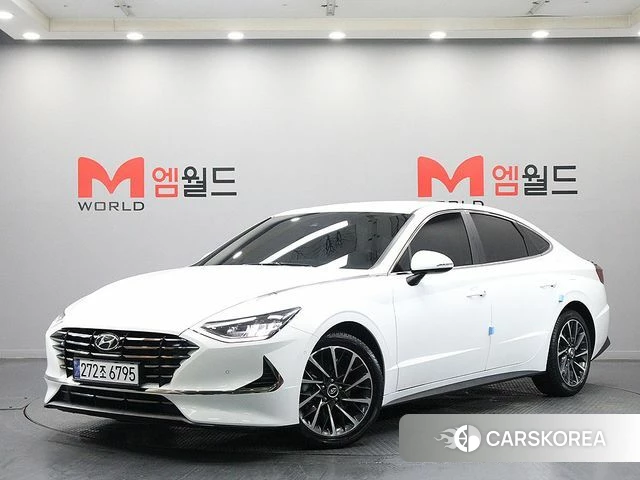 Hyundai Sonata (DN8) 2020 Белый из Кореи