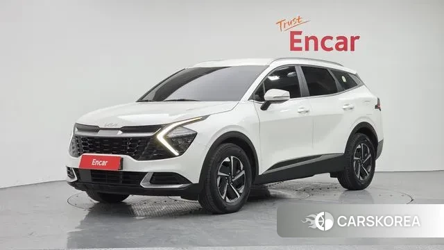Kia Sportage 5th Generation Hybrid 2021 Белый из Кореи