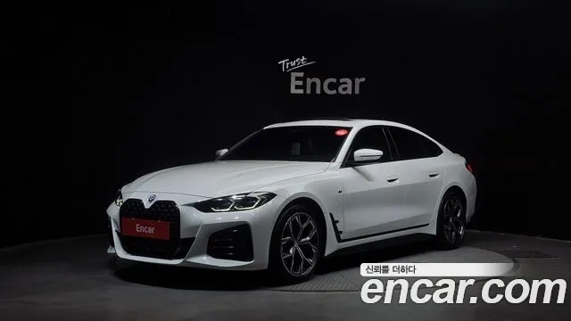 BMW 4 Series (G22) 2022 Белый из Кореи