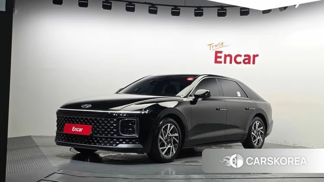 Hyundai Grandeur (GN7) 2023 Черный из Кореи