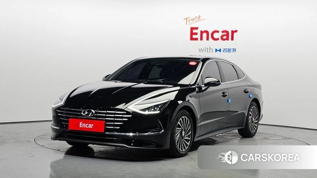 Hyundai Sonata Hybrid (DN8) 2020 Черный из Кореи