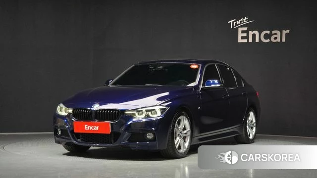 BMW 3 Series (F30) 2018 Синий из Кореи