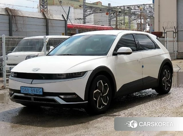 Hyundai Ionic 5 2021 Белый из Кореи