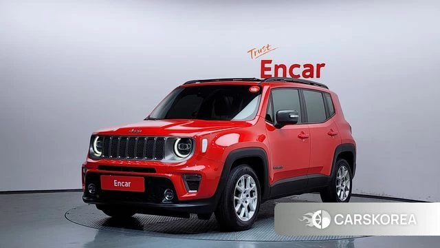 Jeep Renegade 2020 Красный из Кореи