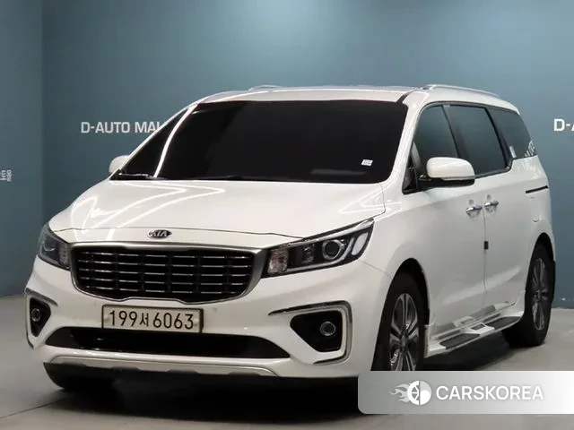 Kia The New Carnival 2018 Белый из Кореи