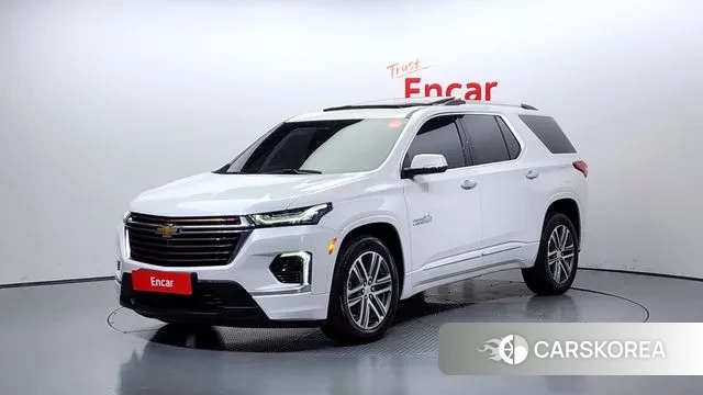 Chevrolet (GM Daewoo) Traverse 2022 Белый из Кореи