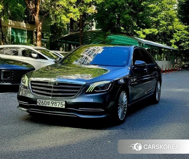 Mercedes-Benz S-Class W222 2019 Серый из Кореи
