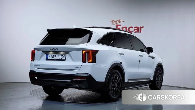 Kia The New Sorento 4th Generation 2024 Белый из Кореи