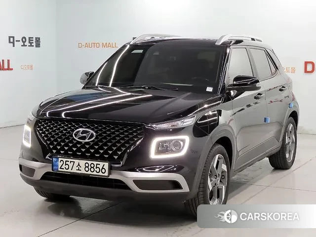Hyundai Venue 2021 Черный из Кореи