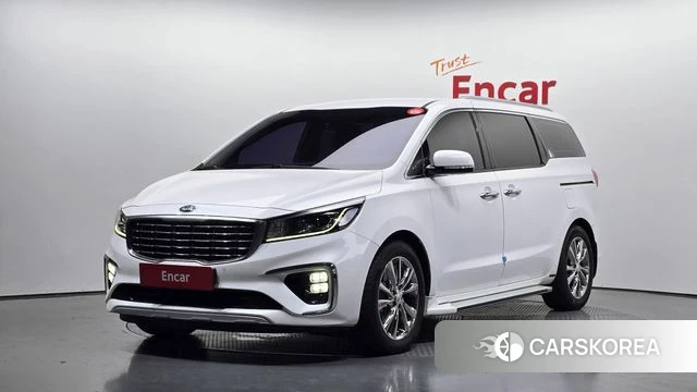 Kia The New Carnival 2018 Белый из Кореи