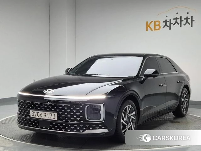 Hyundai Grandeur Hybrid (GN7) 2023 Черный из Кореи