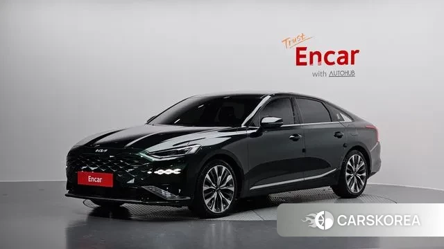 Kia K8 2021 Зеленый из Кореи