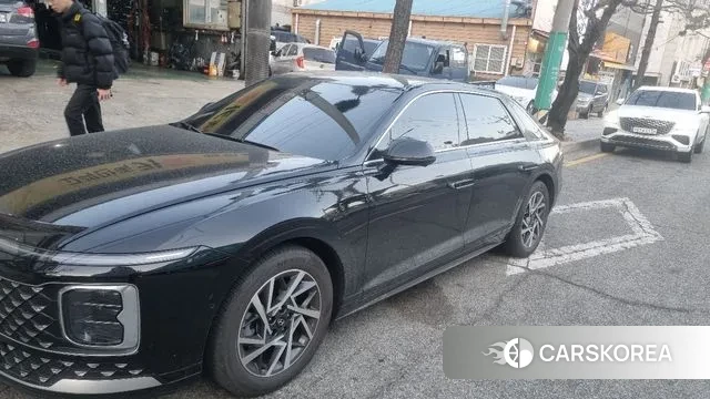 Hyundai Grandeur (GN7) 2024 Черный из Кореи