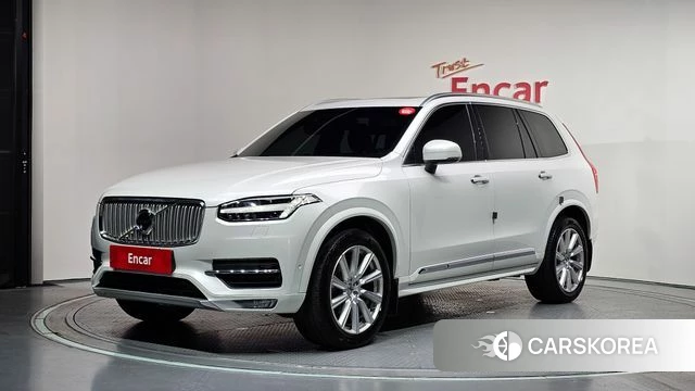 Volvo XC90 second Generation 2018 Белый из Кореи