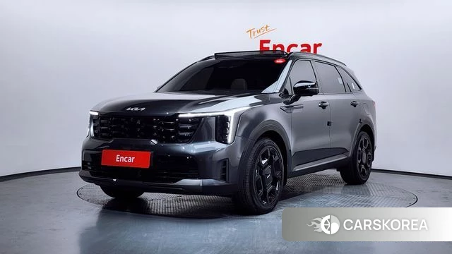 Kia The New Sorento 4th Generation 2024 Серый из Кореи