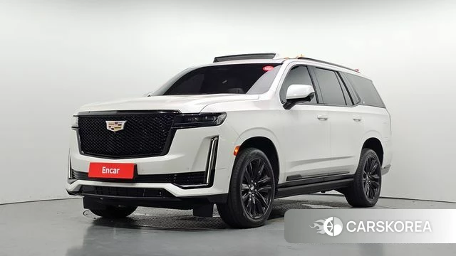 Cadillac Escalade 5th Generation 2021 Белый из Кореи