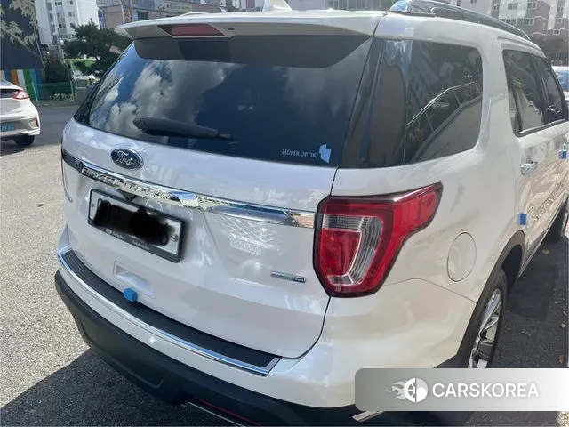 Ford Explorer 2019 Белый из Кореи