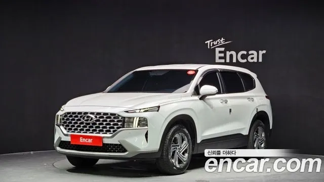 Hyundai The New Santa Fe 2021 Белый из Кореи