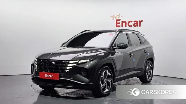 Hyundai Tucson (NX4) 2021 Темно-зеленый из Кореи