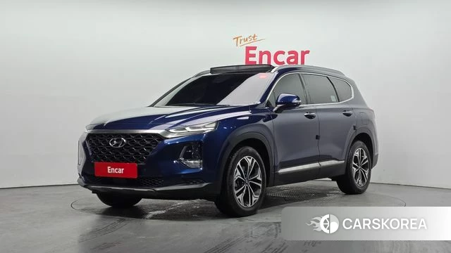 Hyundai Santa Fe TM 2018 Синий из Кореи