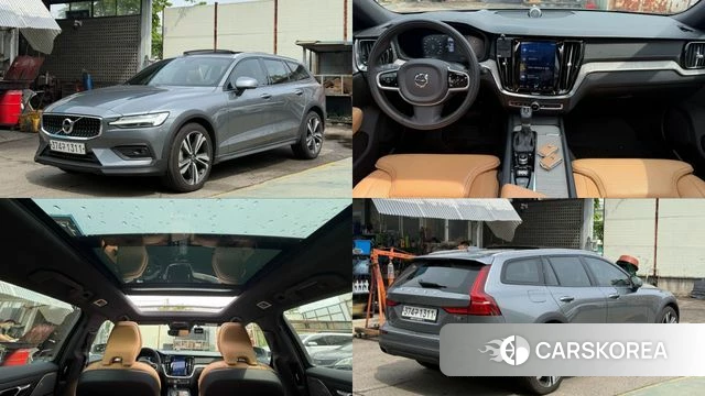 Volvo V60 Cross-Country 2nd Generation 2019 Серый из Кореи