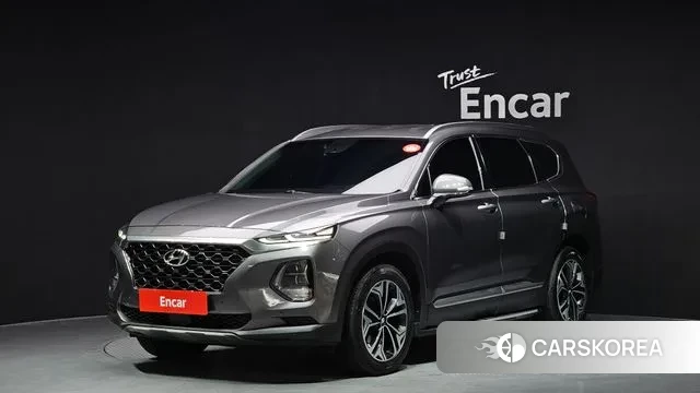 Hyundai Santa Fe TM 2019 Серый из Кореи