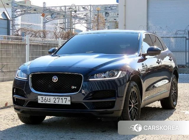 Jaguar F-PACE 2018 Синий из Кореи
