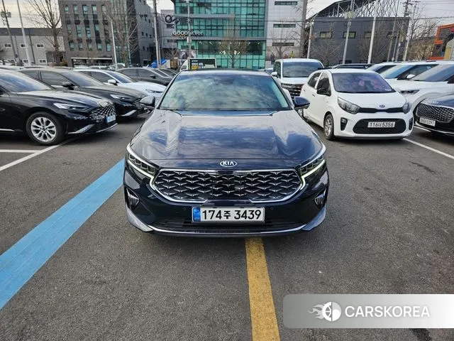 Kia K7 Premier Hybrid 2021 Синий из Кореи
