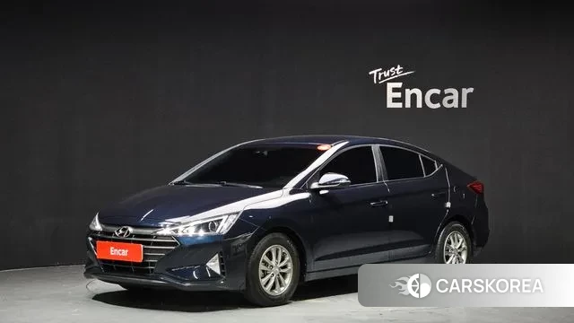 Hyundai The New Avante AD 2019 Синий из Кореи