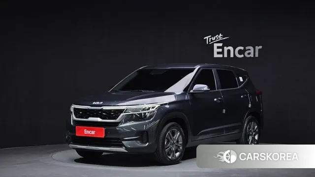 Kia Seltos 2022 Серый из Кореи