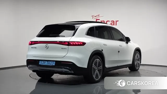 Mercedes-Benz EQS SUV X296 2023 Белый из Кореи
