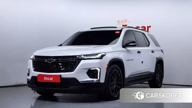 Chevrolet (GM Daewoo) Traverse 2022 Белый из Кореи