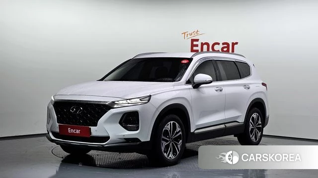 Hyundai Santa Fe TM 2018 Белый из Кореи
