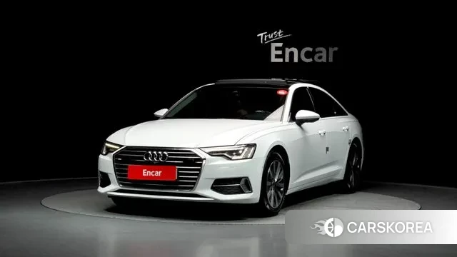 Audi A6 (C8) 2021 Белый из Кореи