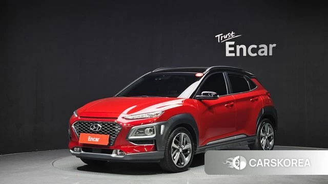 Hyundai Kona 2018 Красный из Кореи