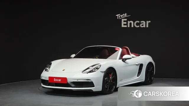 Porsche 718 Boxster 2018 Белый из Кореи