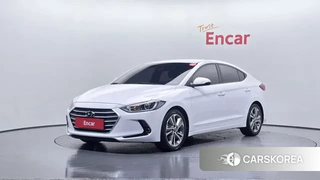 Hyundai Avante AD 2018 Белый из Кореи