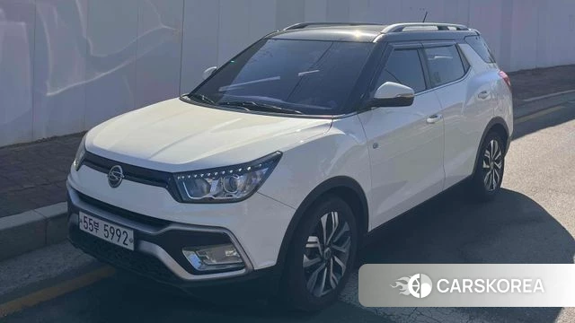 Ssangyong Tivoli Air 2018 Белый двухцветный из Кореи