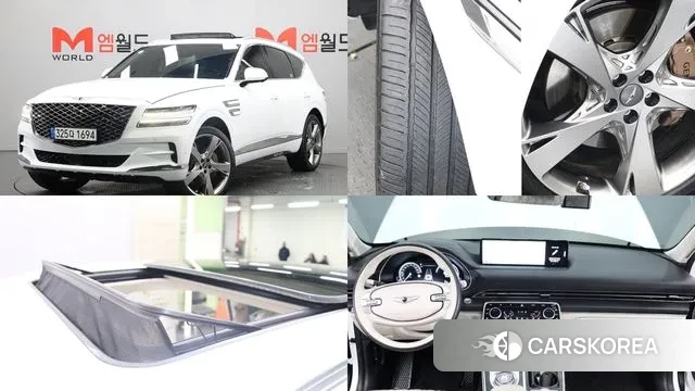 Genesis GV80 2021 Белый из Кореи