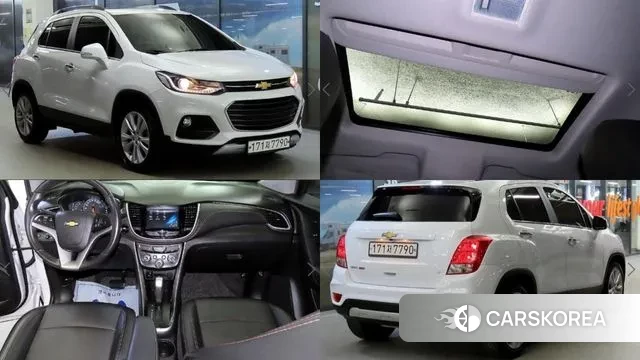 Chevrolet (GM Daewoo) The New Trax 2019 Белый из Кореи