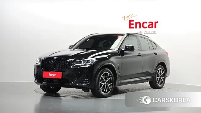 BMW X4 (G02) 2022 Черный из Кореи