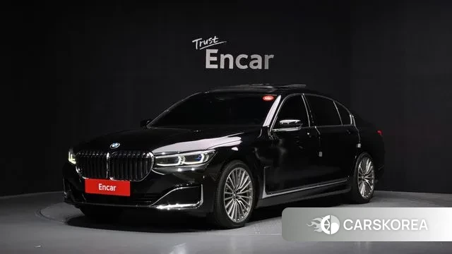 BMW 7 Series (G11) 2020 Черный из Кореи