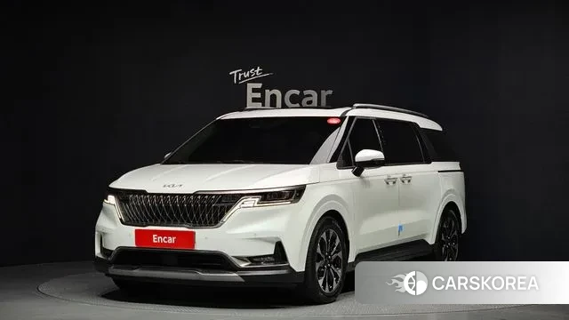 Kia Carnival 4th generation 2021 Белый из Кореи