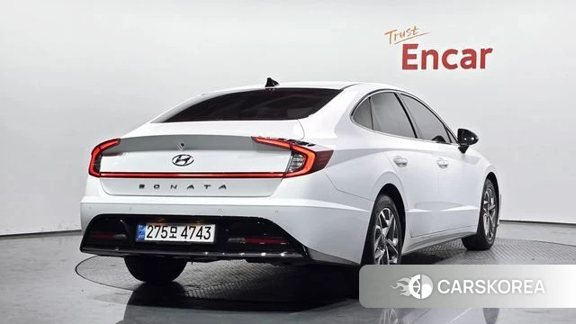 Hyundai Sonata (DN8) 2022 Белый из Кореи