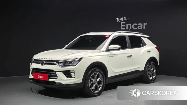 Ssangyong Beautiful Korando 2019 Белый из Кореи