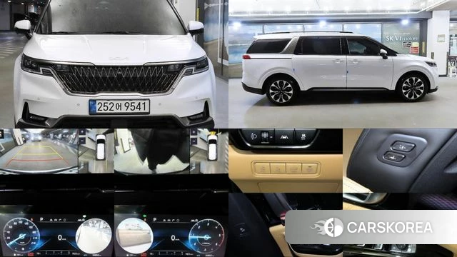 Kia Carnival 4th generation 2022 Жемчужный цвет из Кореи