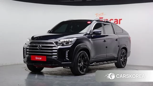 Ssangyong Rexton Sports 2021 Синий из Кореи