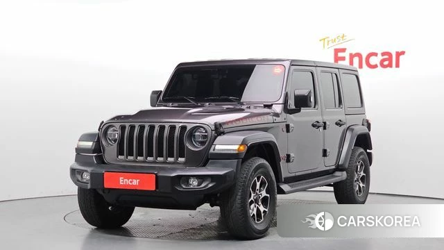Jeep Wrangler (JL) 2021 Серый из Кореи