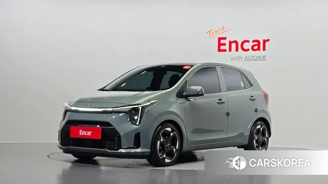 Kia The New Morning (JA) 2023 Темно-зеленый из Кореи